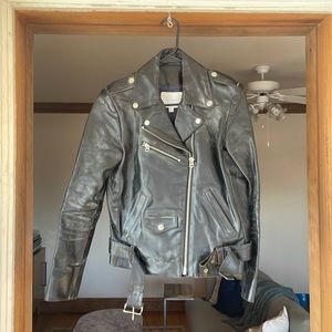 Vacation Leather Motorcycle Jacket